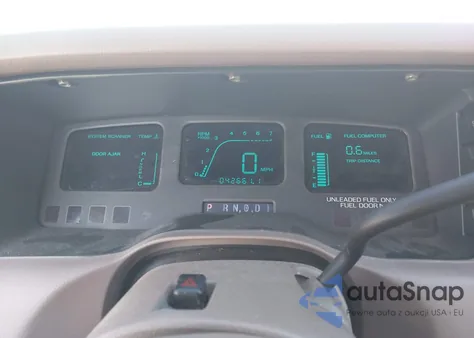 1993 Mercury Sable Ls from USA, damaged, VIN 1MELM5346PA640763